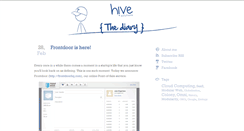 Desktop Screenshot of blog.hive.pt