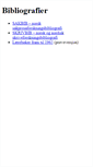 Mobile Screenshot of bibliografi.hive.no