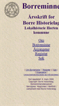 Mobile Screenshot of borreminne.hive.no